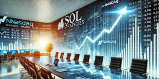 SOL Strategies เตรียมจดทะเบียนใน Nasdaq หลังหุ้นพุ่ง 2,336% จากตลาดหลักทรัพย์แคนาดา SOL Strategies