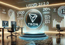 TRON เปิดตัว USDD 2.0: ผลตอบแทน 20% APY ดึงดูดนักลงทุนในตลาด Stablecoins TRON เปิดตัว USDD 2.0