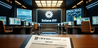 Cboe BZX ยื่นคำร้องใหม่สำหรับกองทุน Solana ETF จาก 4 ผู้ออกหลักทรัพย์ Cboe BZX ยื่นคำร้องใหม่สำหรับกองทุน Solana ETF