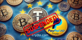 Crypto.com ระงับบริการ Tether และ PayPal USD ในยุโรป ตามข้อบังคับ MiCA Crypto.com ระงับบริการ Tether และ PayPal USD