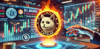 Catslap เผาโทเค็นมูลค่า 1 ล้านดอลลาร์ เสริมศักยภาพราคาก่อนกระแส Meme Coin ปี 2025 Catslap เผาโทเค็นมูลค่า 1 ล้านดอลลาร์