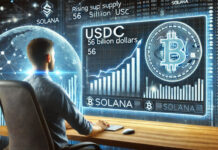 USDC ทำสถิติใหม่ ปริมาณหมุนเวียนแตะ 56 พันล้านดอลลาร์ เติบโตอย่างรวดเร็วบน Solana USDC ทำสถิติใหม่