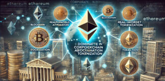 Ethereum ครองตลาดบล็อกเชนองค์กร สำหรับการโทเค็นสินทรัพย์ในโลกจริง Ethereum นำหน้าคู่แข่งในตลาดบล็อกเชนองค์กร