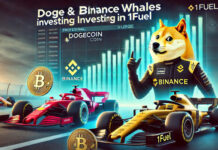 นักลงทุนวาฬ DOGE และ BNB แห่ซื้อ 1Fuel คาดการณ์พุ่ง 100 เท่าหากได้รับการสนับสนุนจาก F1 DOGE และ BNB Whales เข้าสะสม 1Fuel