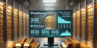 Polymarket เปิดตลาดเดิมพันเกี่ยวกับการตรวจสอบทองคำใน Fort Knox