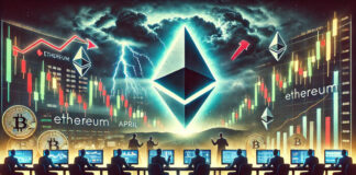 ความผันผวนของ Ethereum พุ่งขึ้นสู่จุดสูงสุดในรอบหลายเดือน