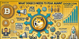 อะไรคือสิ่งที่ Dogecoin ต้องการ เพื่อฟื้นตัวกลับสู่จุดพีคอีกครั้ง? นักวิเคราะห์ชี้ 3 ปัจจัยสำคัญ นักวิเคราะห์ชี้ต้องเกิด "กระแสใหม่" พร้อมแรงสนับสนุนจาก Elon Musk เพื่อปลุกตลาด DOGE ให้กลับมา