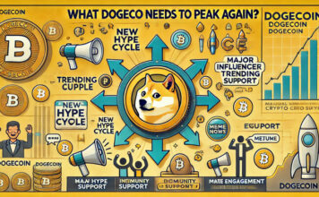 อะไรคือสิ่งที่ Dogecoin ต้องการ เพื่อฟื้นตัวกลับสู่จุดพีคอีกครั้ง? นักวิเคราะห์ชี้ 3 ปัจจัยสำคัญ นักวิเคราะห์ชี้ต้องเกิด "กระแสใหม่" พร้อมแรงสนับสนุนจาก Elon Musk เพื่อปลุกตลาด DOGE ให้กลับมา