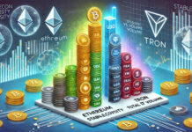 Stablecoins บน Ethereum แซงหน้า Tron ด้วยความหลากหลาย แม้ USDT บน Tron ยังครองมูลค่ารวมสูงสุด Ethereum ขยายตัวในตลาด Stablecoins